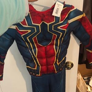 Kids Superhero Costume - Red and Blue
